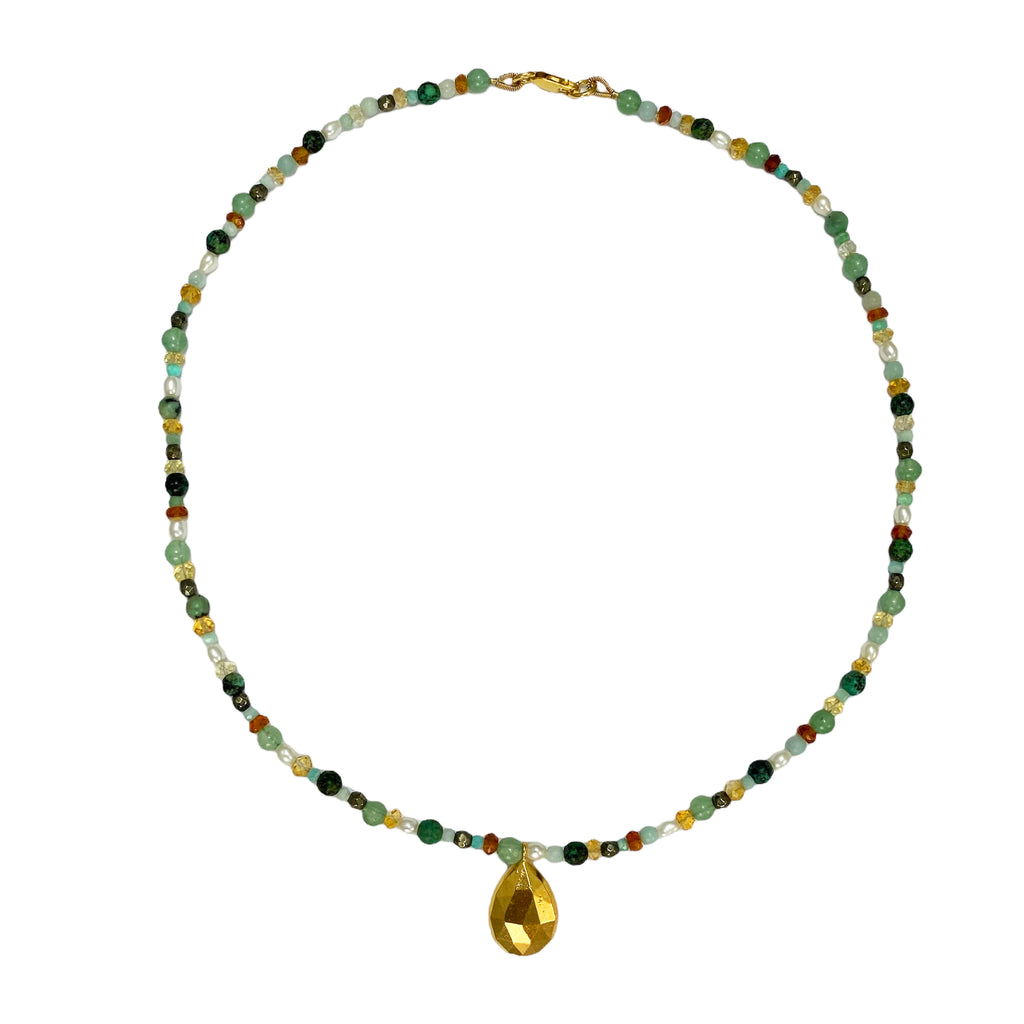 Alma Drop Necklace