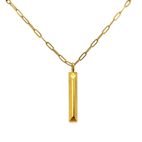 Cosmo Gold Charm Necklace