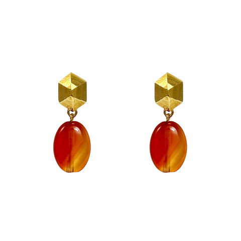 Juni Studs in Gold