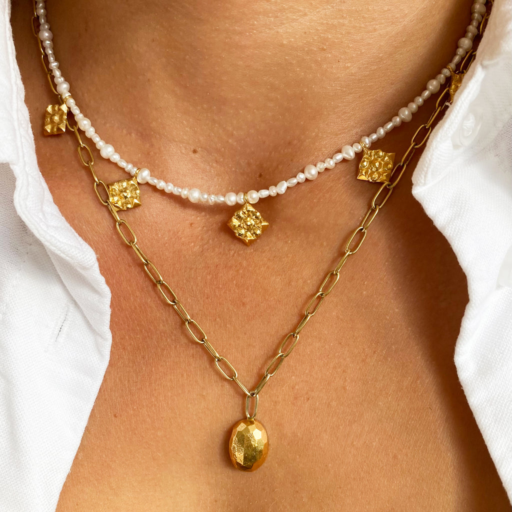 Lucia Pearl Necklace