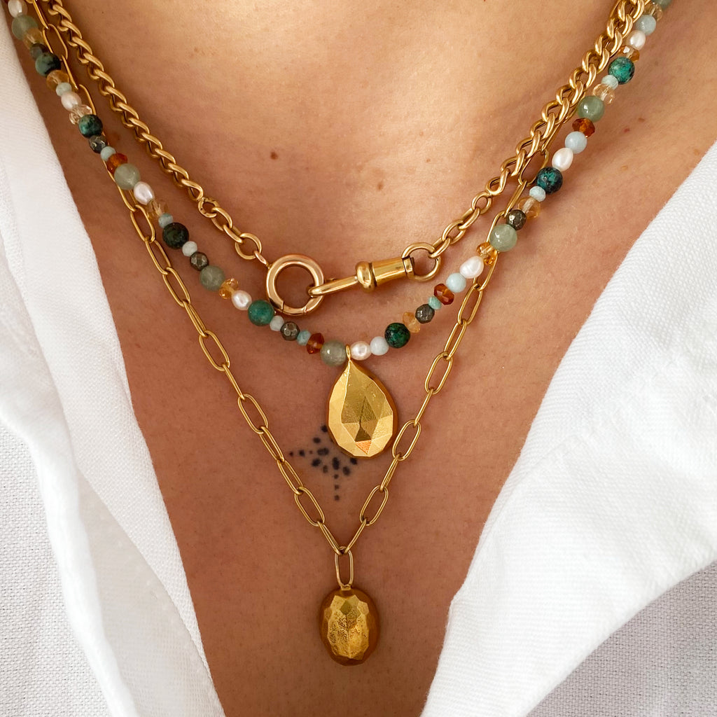 Alma Drop Necklace