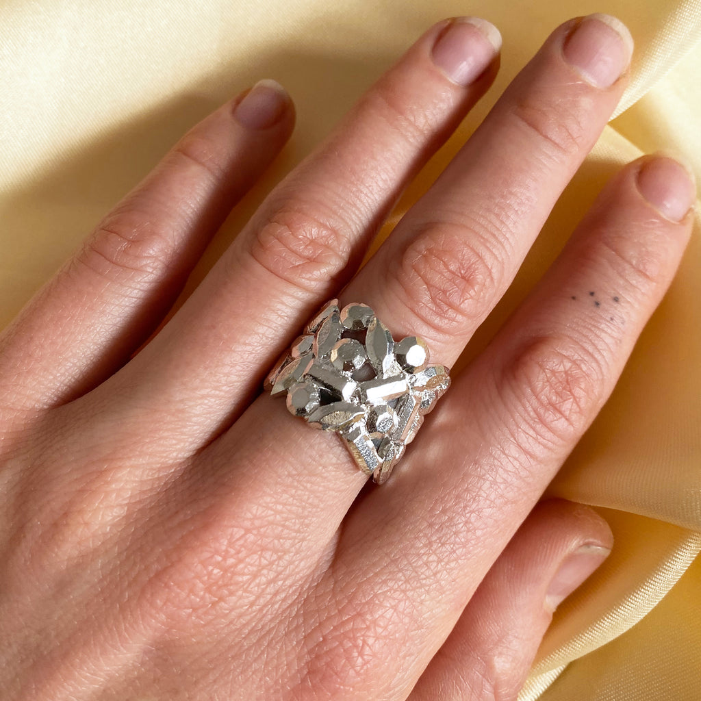 Dolly Silver Wide Band