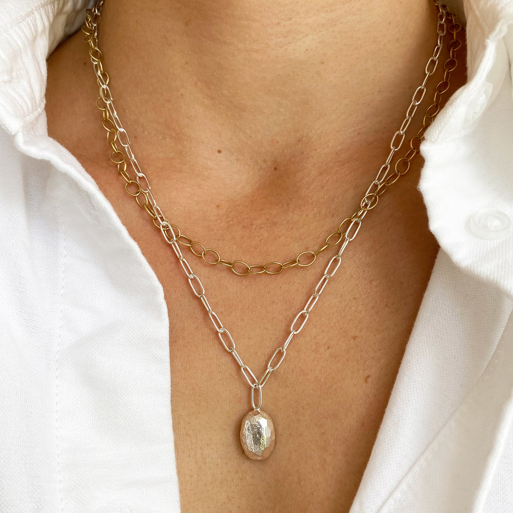 Cora Silver Pendant