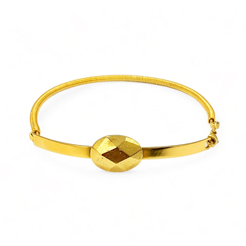 Merci Twist Gold Bracelet