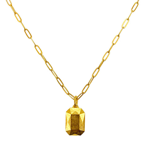 Cosmo Gold Charm Necklace
