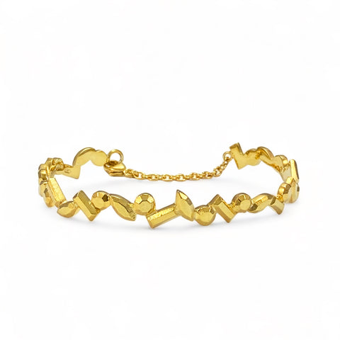Merci Twist Gold Bracelet