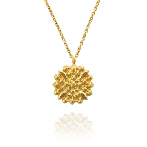 Cosmo Gold Charm Necklace