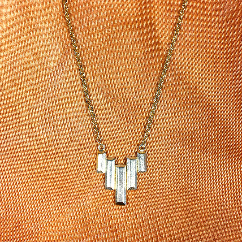 Stela Necklace in Gold