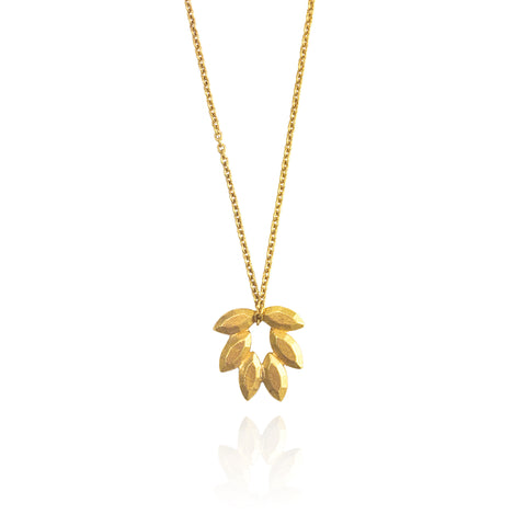 Cosmo Gold Charm Necklace