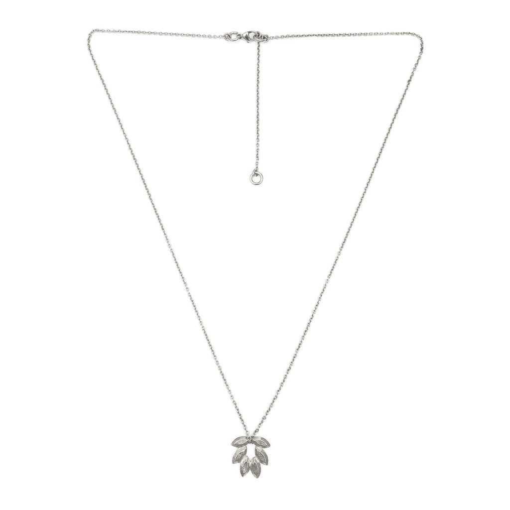 Juni Palm Pendant in Silver