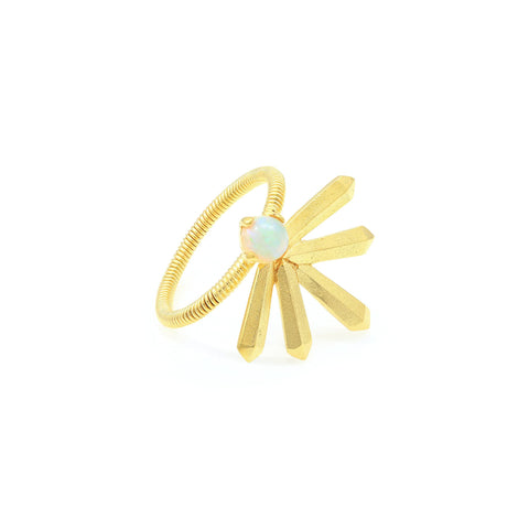 Large Lucia Ring in Gold