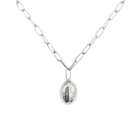 Silver Cosmo Necklace