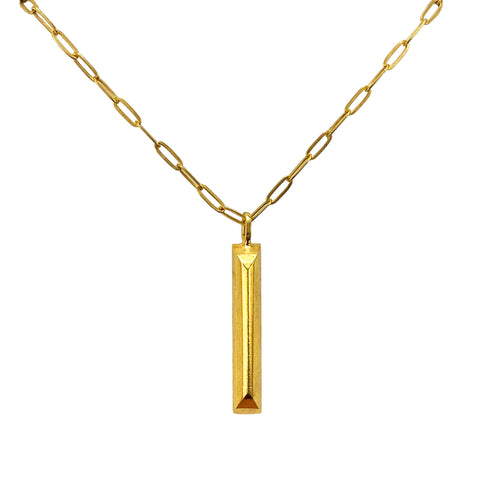 Stela Necklace in Gold