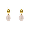 Cosmo Pink Quartz Earrings