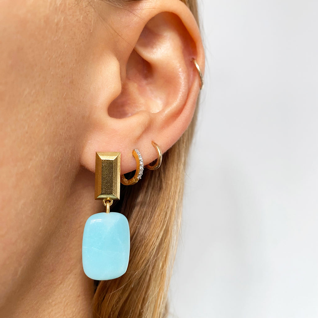 Gracia Amazonite Earrings