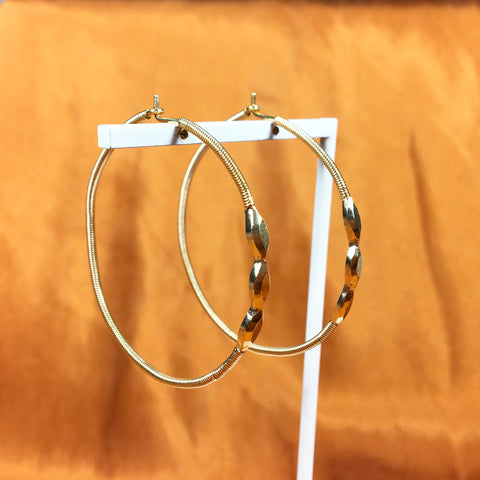 Stela Deco Earrings in Silver