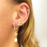 Paloma Drop Earrings with Pearls