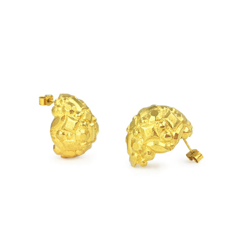 Stela Deco Earrings in Gold
