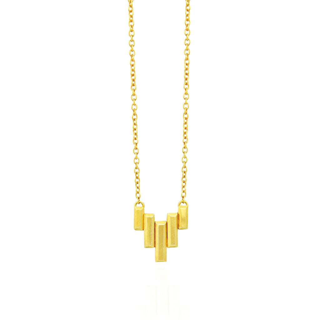 Stela Necklace in Gold
